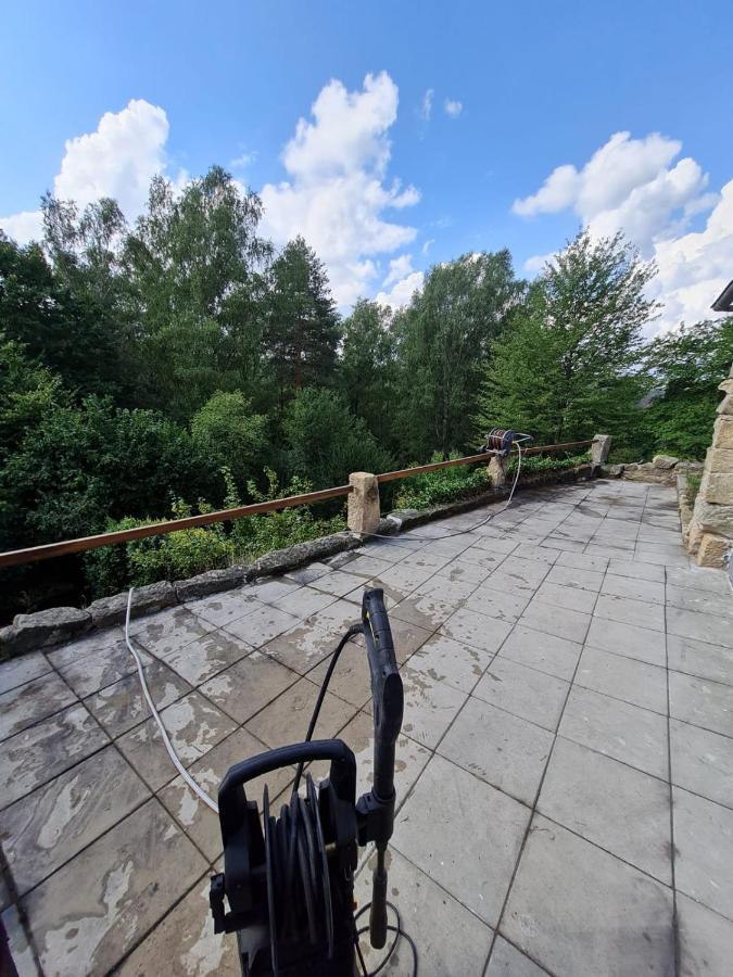 Wellness Chaloupka Mezna - Narodni Park Ceske Svycarsko Villa Hrensko Exterior photo